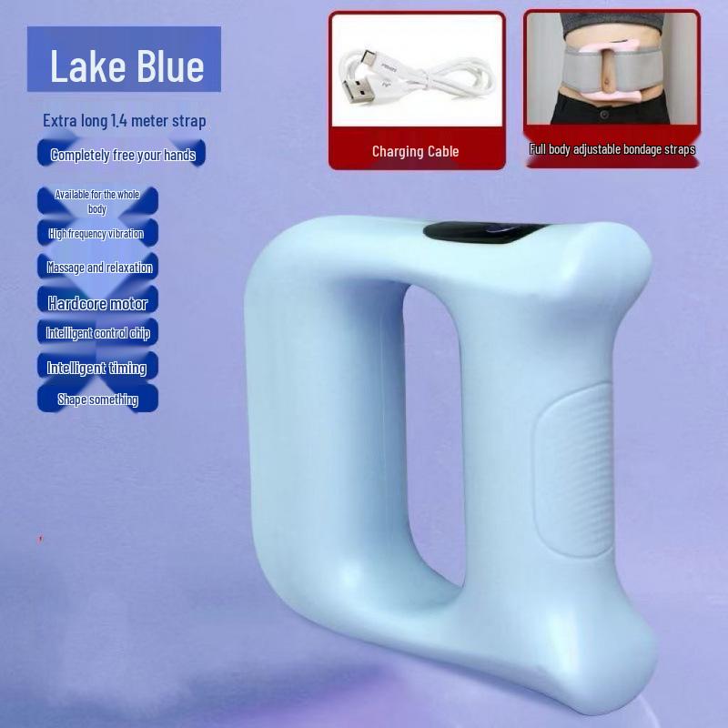 Women's High-Frequency Fitness Muscle Massager Ring for Full-Body Relaxation