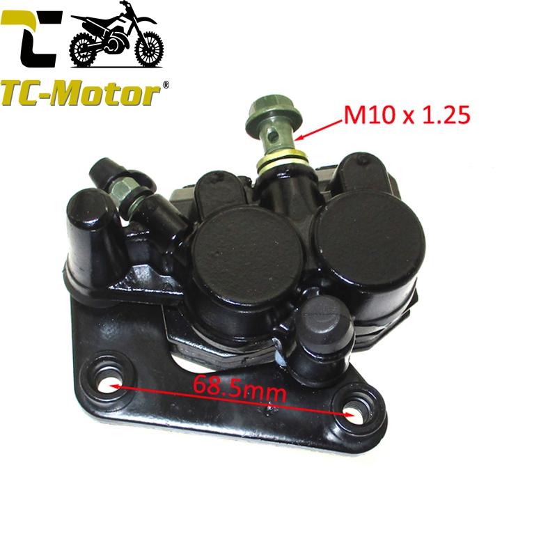 TC-Motor Vorderbremssattel Links 2-Kolben Für Roller 50-125ccm Gy6 Benzhou Jmstar Jonway Baotian
