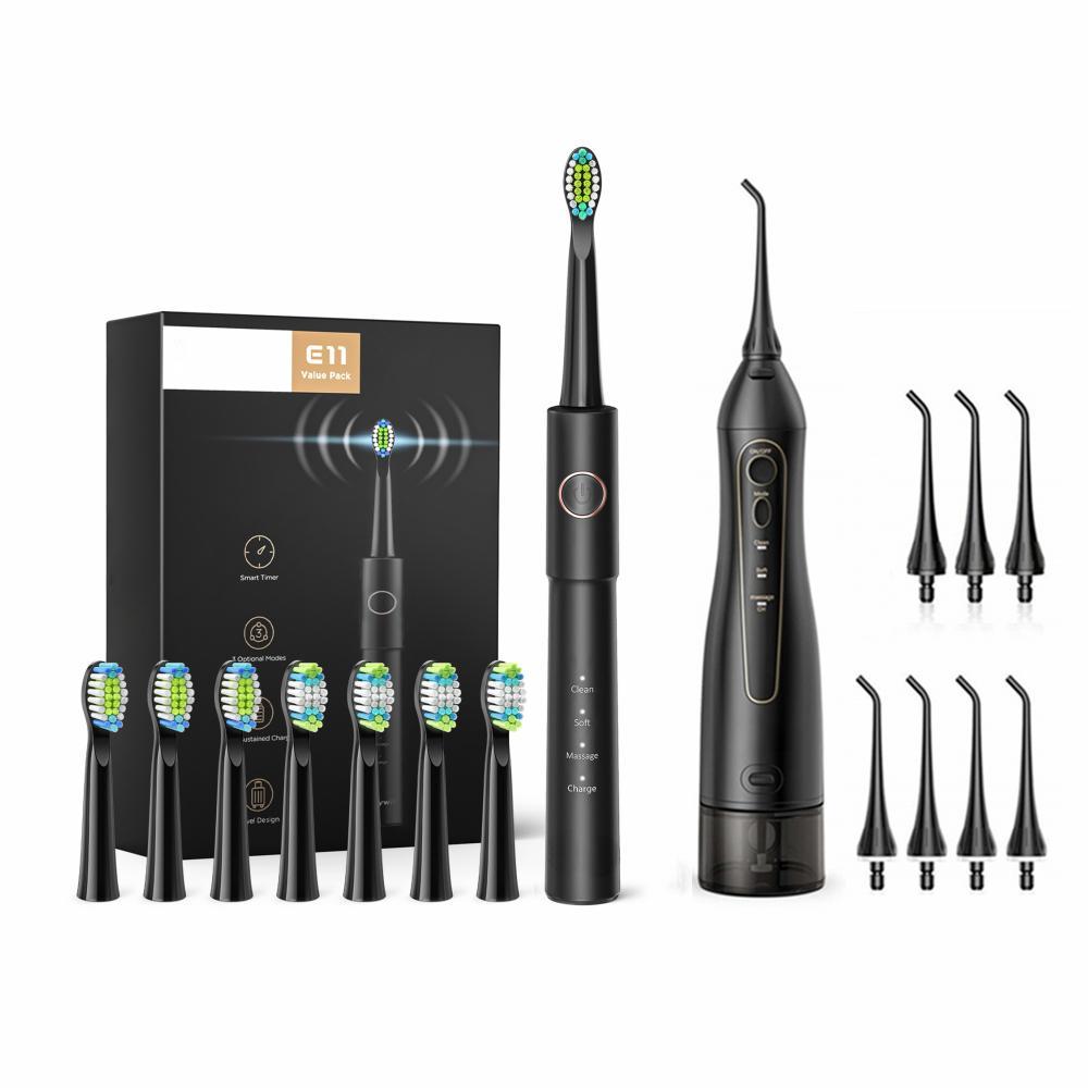 300ml Smart Portable Oral Irrigator USB Rechargeable Dental Water Flosser Jet Irrigator Dental Teeth Cleaner 3 Modes