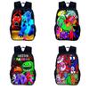 Garten Of Banban 3 40cm Niedlicher und farbenfroher Cartoon-Print Nylon-Rucksack für Jungen und Mädchen Ideal für die Schule