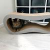 Leon cat scratching post | slate gray | 78x28x24 cm | MruuPruu