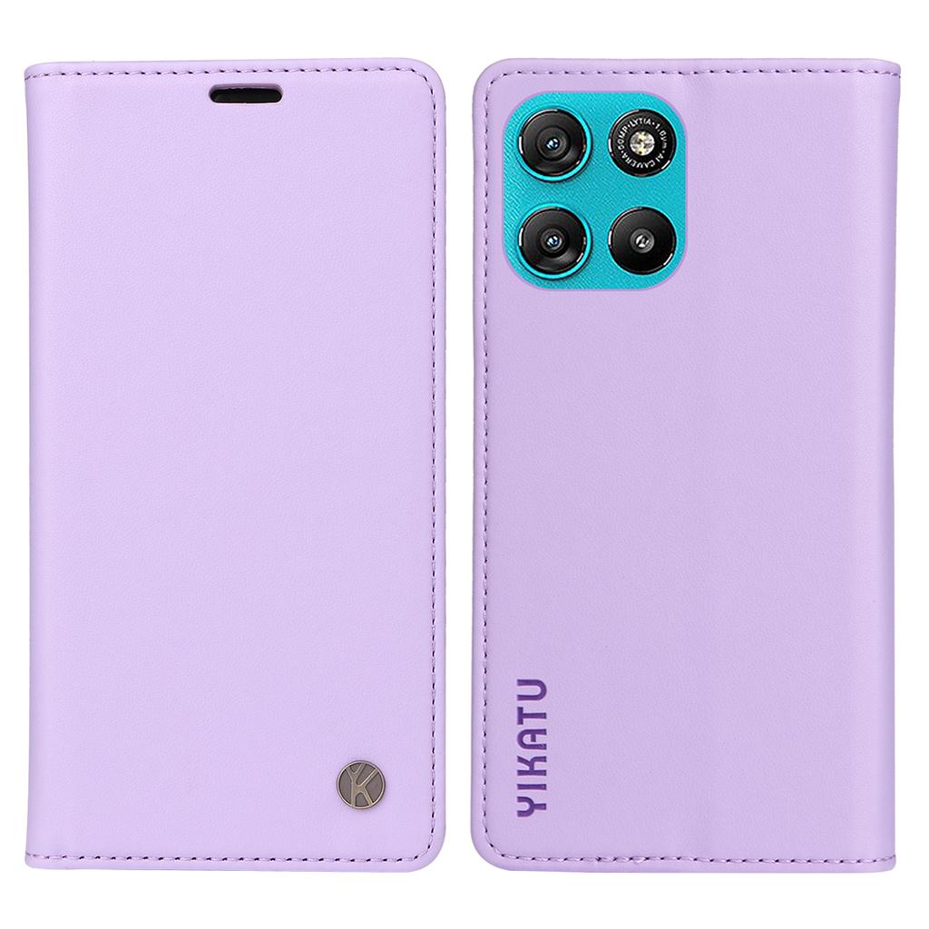 For Motorola Moto G57 Power 5G/Motorola Moto G100 5G (2025)/Motorola Moto G67 Power 5G Phone Cases YIKATU Magnetic Closure PU Leather Mobile Cover