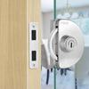 3 Keys Glass Display Cabinet Locks 13-18mm Room Door Locks Convenient Office Glass Door Lock  Home