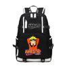 Large Capacity Schoolbag with Shoulder Strap; Student Three-piece Pencil Case Set