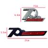 3d ABS Chrome Black Logo 70th Anniversary Emblem Car Fender Sticker 70th Anniversary Badge Sticker Accessories