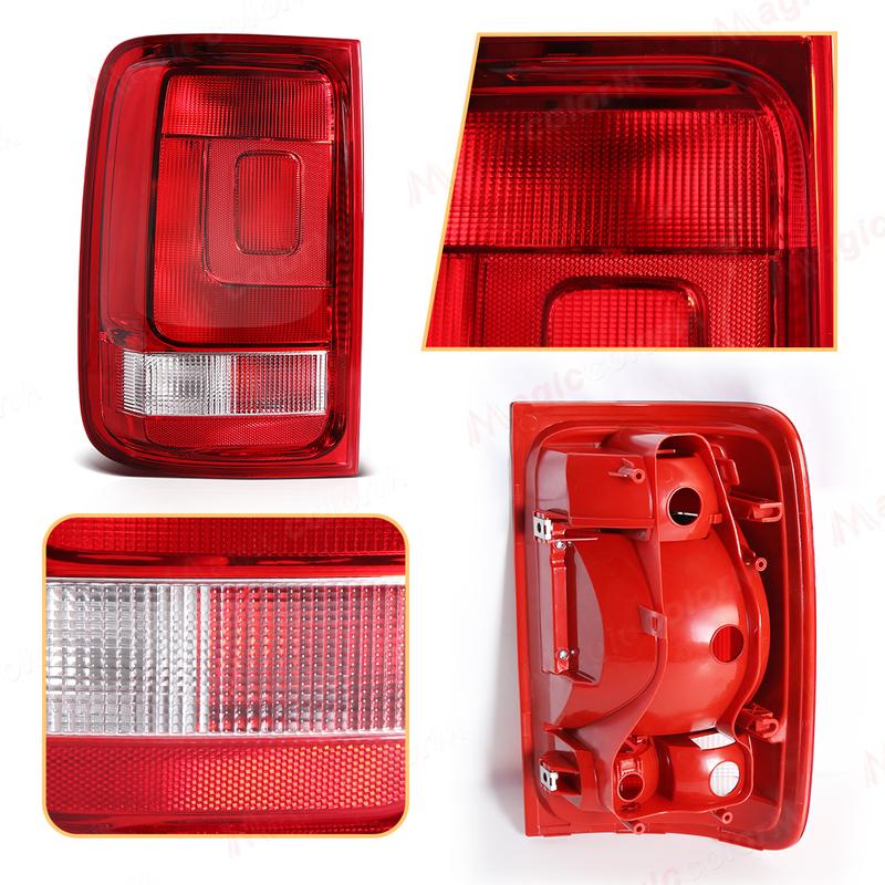 Rear Bumper Tail Lamp For VW Volkswagen Amarok 2011- Taillight Reversing Turn Signal Warning Lamp No Bulb Car Accessories