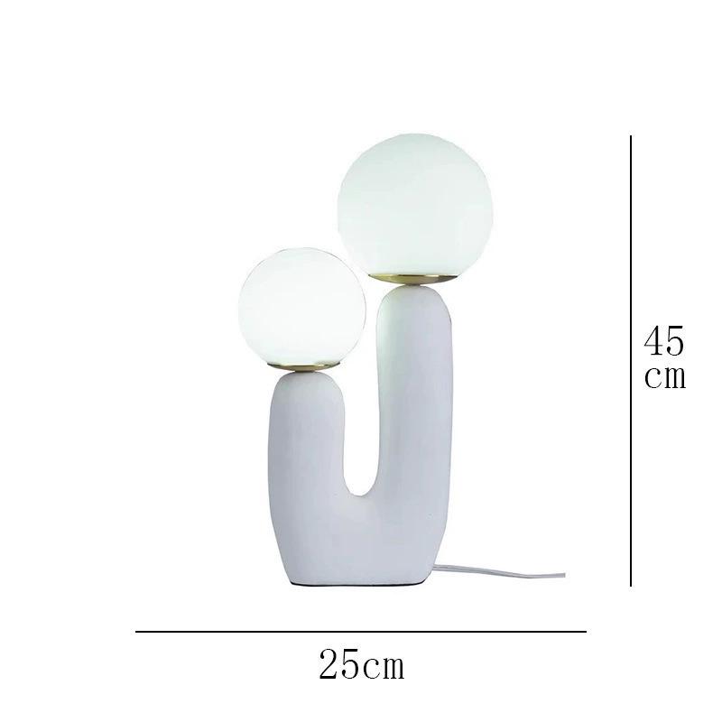 Nordic Art Designer Bedside Table Lamp for Living Room or Bedroom Decor