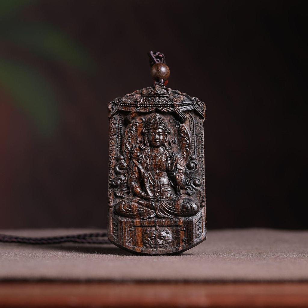 Chengui Zhao Gongming Martial God of Wealth Pendant Necklace – Five Ways God of Wealth Design for Men and Women