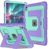Case for iPad Air 13 - PC+Silicone, Purple, Shockproof