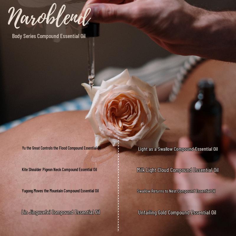 

Образец эфирного масла для тела 30 мл, созданный ароматерапевтом, с импортными ингредиентами Huan - Lightness