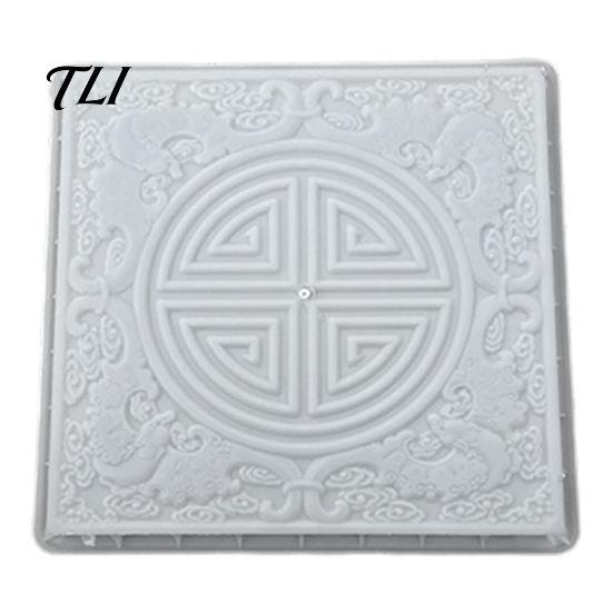 Reusable Concrete Stepping Stone Mold Path Mold, DIY Pavement Cement Mould, Resin Casting for Backyard Garden Patio Walkway Making Outdoor
