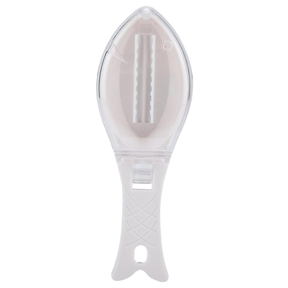 

Быстрое удаление рыбной кожи, скребок, пластиковый скребок, кухонный нож для чистки рыб(синий) White