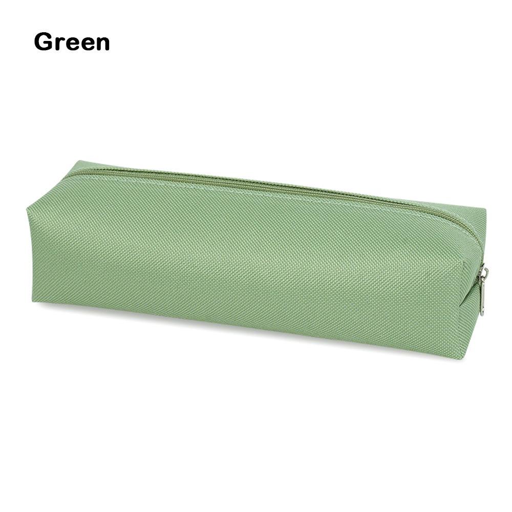 Large Capacity Pencil Case Solid Color Stationery Pouch Stationery Organizer  Back To School Gift