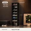 Foldable No-Assembly Shoe Cabinet: Magnetic, Transparent, Dustproof, Large Capacity, Thickened Design for Home Use.
