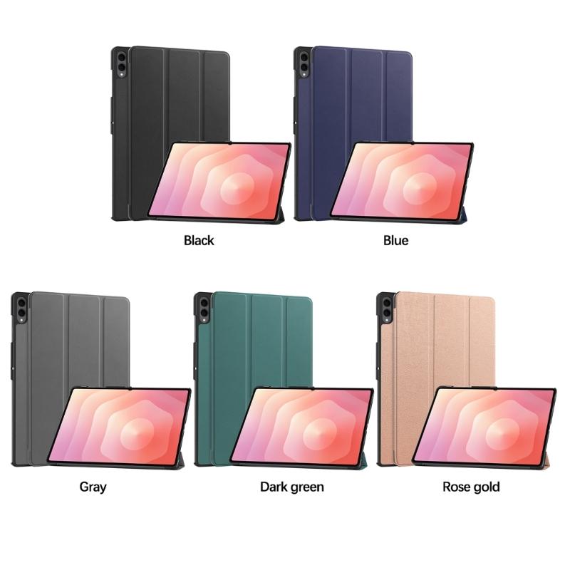 Shockproof Protective Case Stand Case PU Leather Cover with Auto Sleep Wake Magnetic Stand Case for Tab S11 Ultra 14.6inch