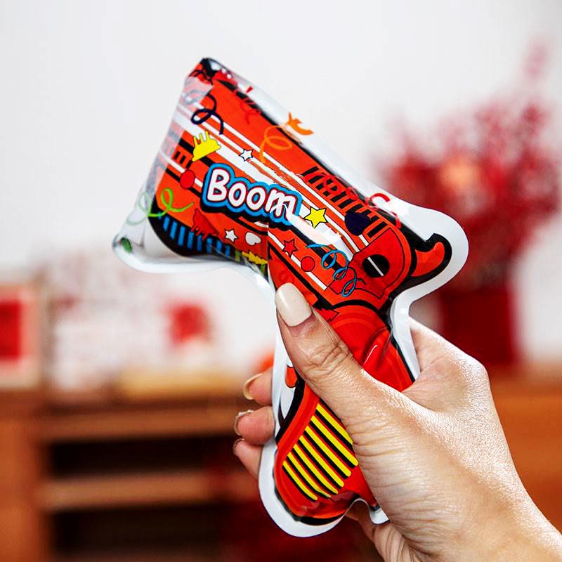 Automatic Handheld Confetti Gun - Birthday Party Inflatable Fireworks Cannon