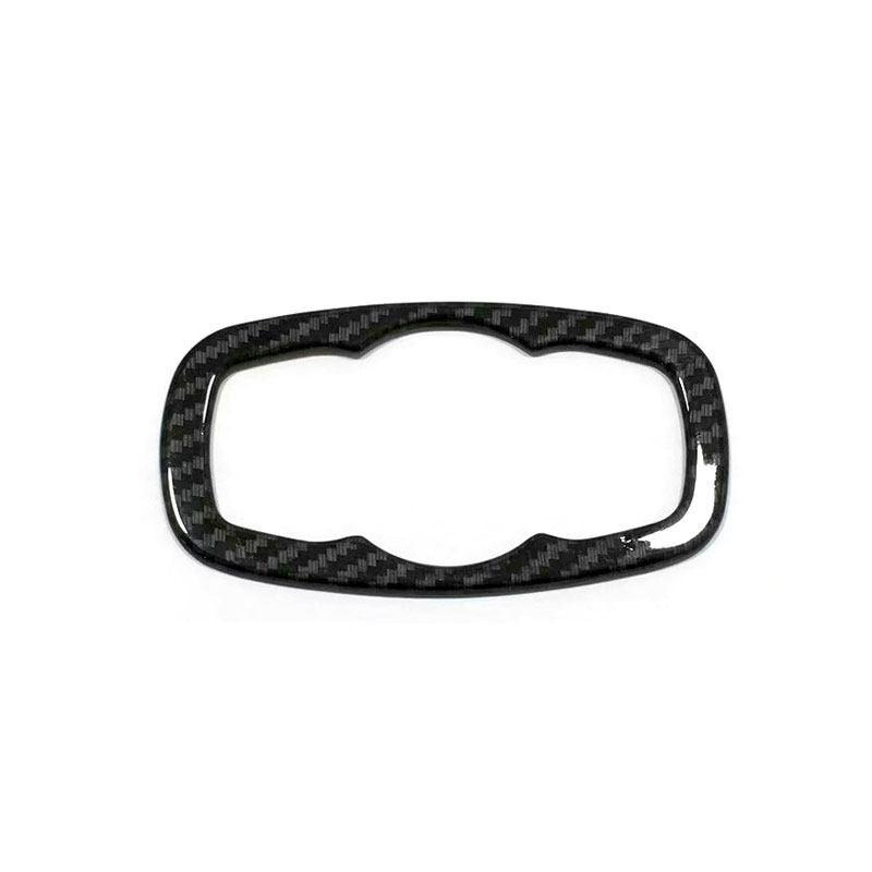 Carbon Fiber Texture For Ford Focus 4 MK4 Car Head Light Switch Button Frame Interior Trim ABS