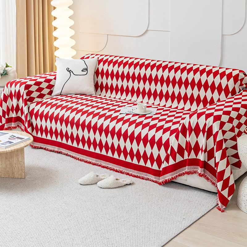 Chenille Sofa Cover Towel Four Seasons Universal Simple Modern Net Red Sofa Cover Cloth All-Inclusive Universal Cover Backrest Cushion