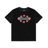 Foreign Trade Meichao Sp5der555555 Spider Web Printing Summer Loose Trend Men's and Women's Couples Short Sleeve T-Shirt Summer
