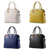 Women Large Pu Shell Shoulder Crossbody Bag Internal Zipper Pockets Style Street