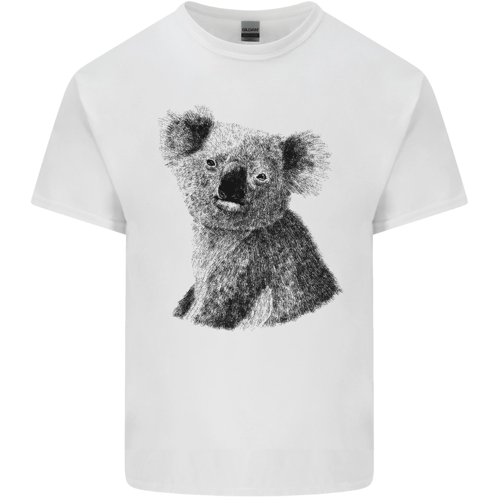 A Koala Bear Drawing Unisexs Light Cotton TShirt S