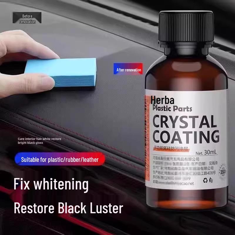 Car Plastic Parts Restorer: Black Bumper & Interior Repair Coating Agent
