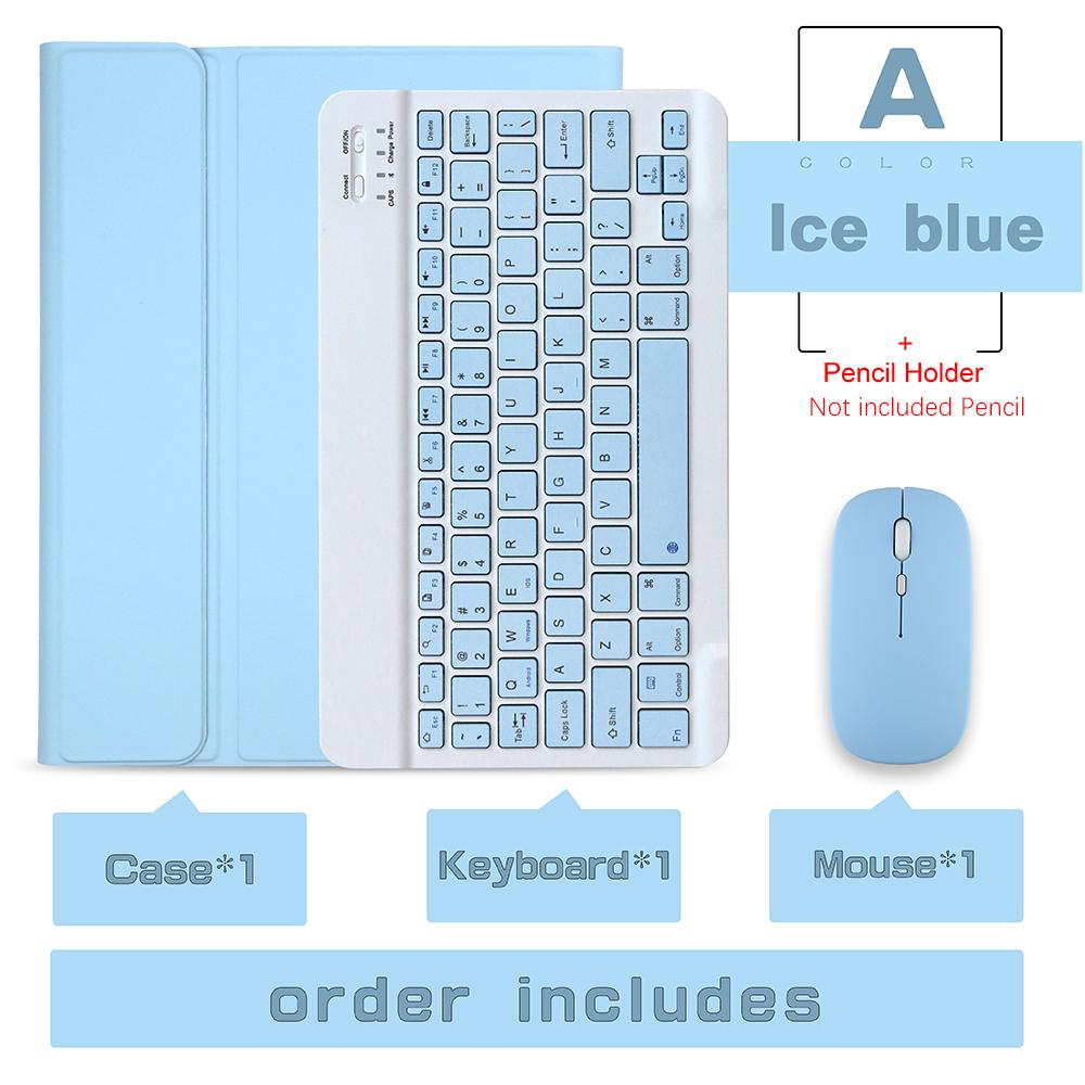 Keyboard Wireless Mouse Magic For iPad Pro 13 11 Case M5 M4 M3 Air 13 11 5 4 10.2 9 8 7 Generation Case Bluetooth Keyboard