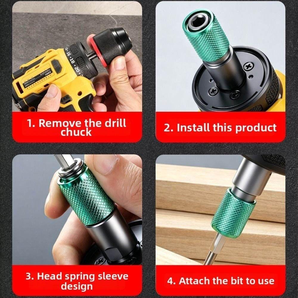 Hex Shank Angle Grinder Adapter Quick Change Hex Shank Converter Tool Conversion Head