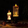 Cross-Border Christmas Candle Night Lights and Photo Prop Decorations
