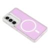 For Samsung Galaxy S26 Pro / S26 Magnetic Case Rhinestone Edge Glitter Back TPU + PC IMD Phone Cover