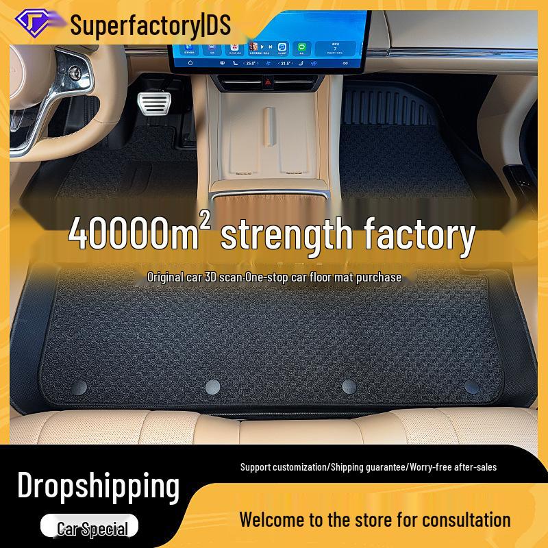 Waterproof Non-Slip Car Floor Mats for Honda Avancier, Acura MDX, Crider - Easy To Clean, One-Piece Design