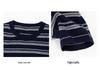 Women's Lightweight Striped Wool Pullover Sweater & Scarf Set - Anti-static, Machine Washable