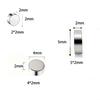 5mm/4mm/2mm x 2mm Tiny  Magnets -  Ultra-Small Round Disc Magnets with Ni-Cu-Ni Coating