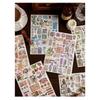 Vintage Butterfly Floral Washi Paper Stickers For Hand Account Scrapbooking Decoration