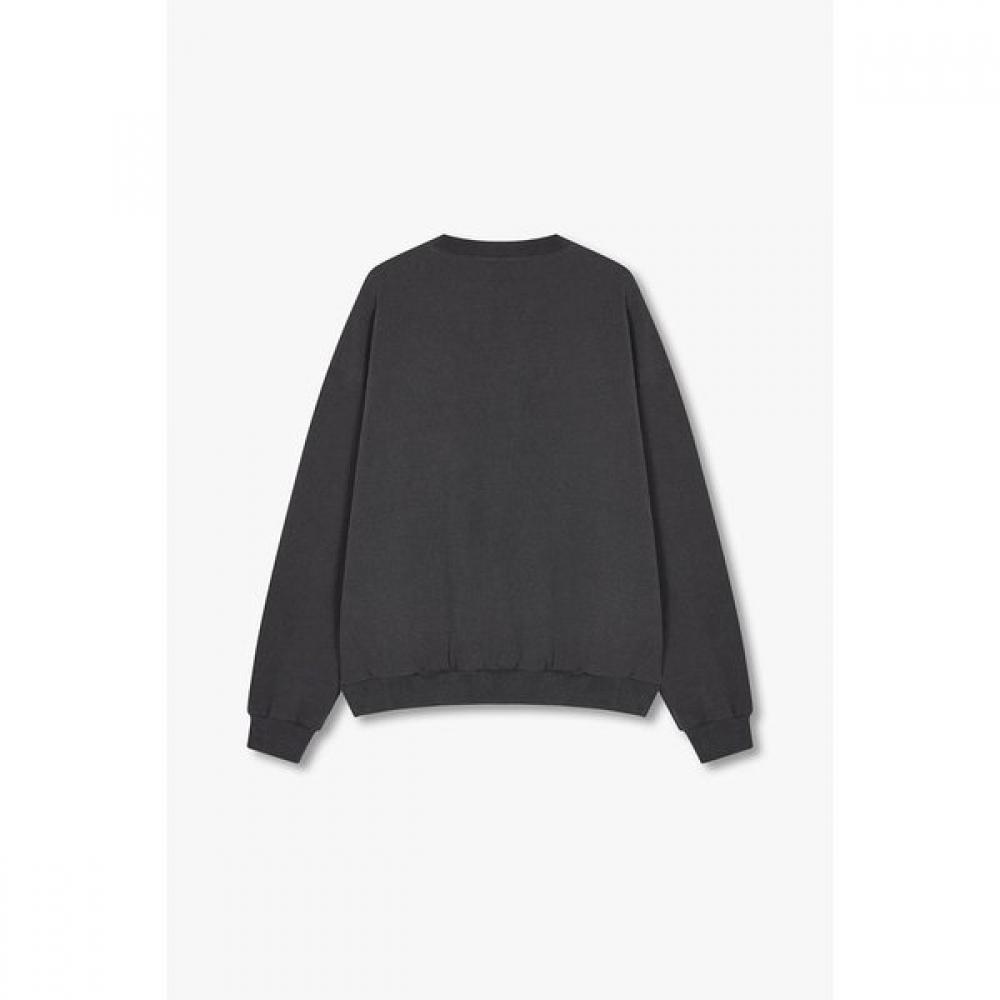 Tomboy Logo Stitch Print Pigment Sweatshirt 91m5122212ar 