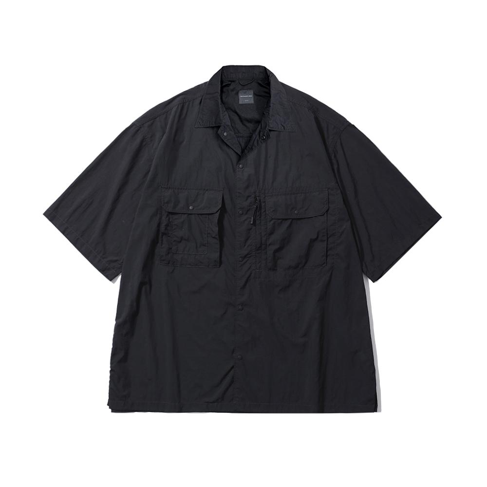 MOIF [Ss25] Hiker Half Shirt / Black