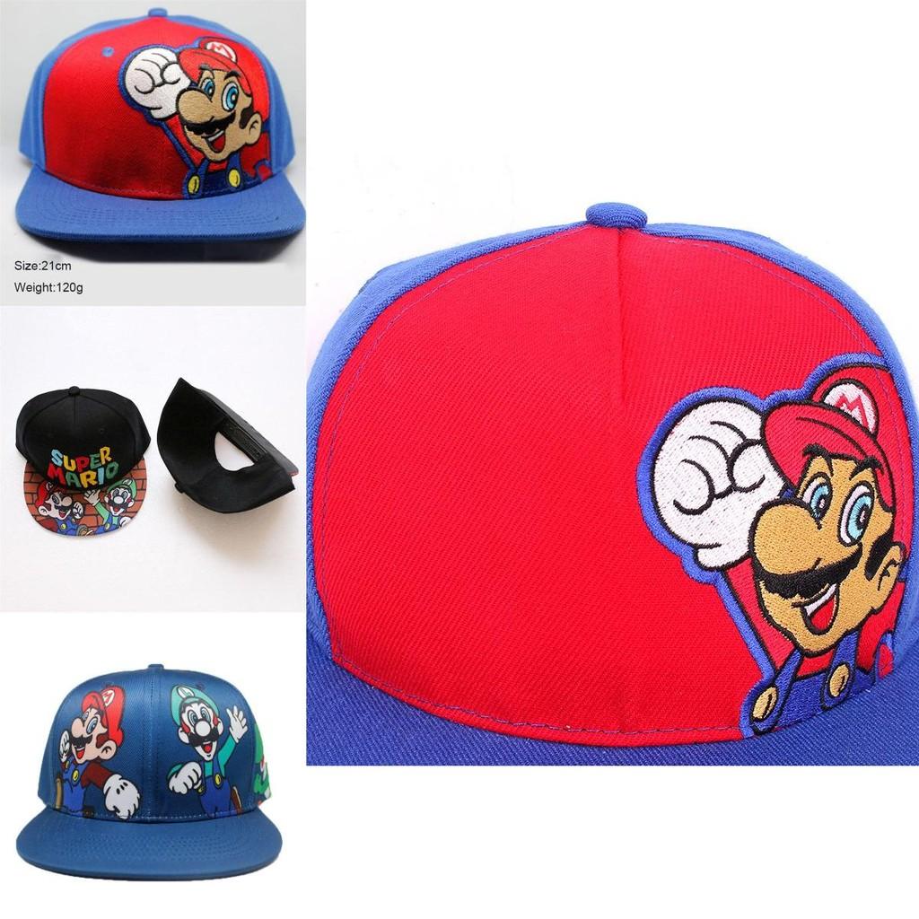 Stylish Super Mario Luigi Baseball Trucker Hat Cap With Adjustable Fit For All