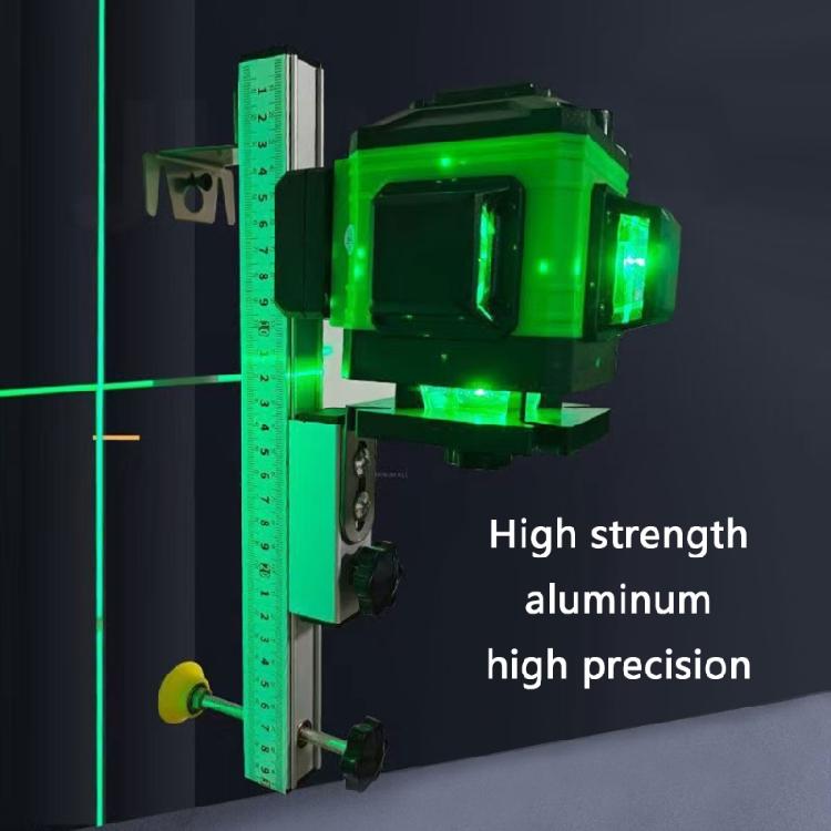 Multiple Angles Adjustable Level Wall Mount Brackets Aluminum Stand Quick Fixing for Efficient & Accurate Measurement