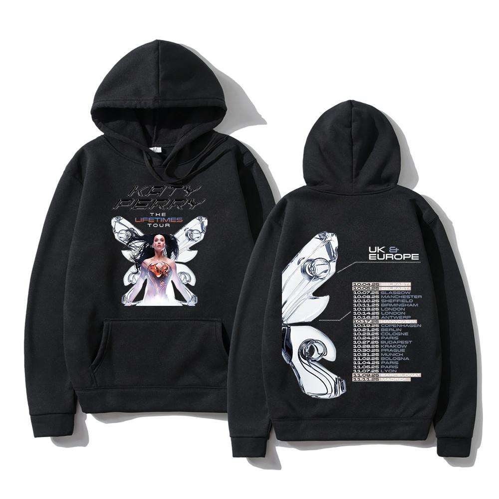 Katy Perry The Lifetime Tour Hoodie Mode Damen/Herren Harajuku Ästhetik Hoodies Unisex Herbst Winter Pullover Sweatshirts