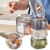 4-in-1 Seasoning Box Multipurpose Sealed Spice Jar With Lid Kitchen Storage Tool