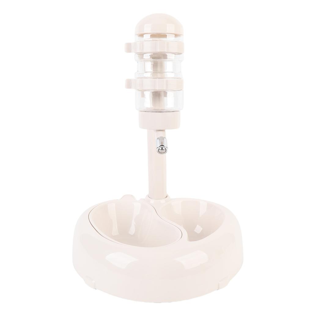 Pet Standing Water Dispenser Feeder   Height Heart Shaped Dog Standing Dispenser Bowl Kit