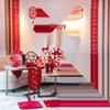 Conjunto de Decoração para Quarto de Casamento Dragão Fênix - Pendente de Parede e Presente para a Noiva