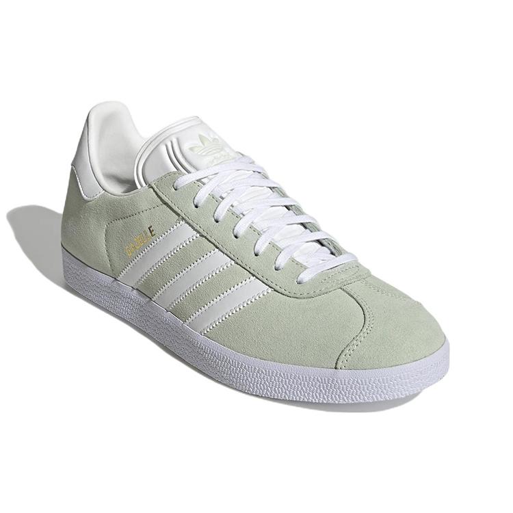 adidas Gazelle 'Linen Green' (Unisex) Linen Green / Cloud White / Gold Metallic Skateboard Shoes GX2206