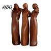 Accenti Decorativi per Davanzale Statuetta in Legno Sorellanza Scultura di Amicizia Artigianale per Soggiorno Statuette Finemente Intagliate Tavolino da Camera da Letto