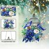 Flower Birdcage 2D Flat DIY DIY Diamond Painting Ornaments Special Shape Crystal Painting Ornament Wall Decor for Home & Windows