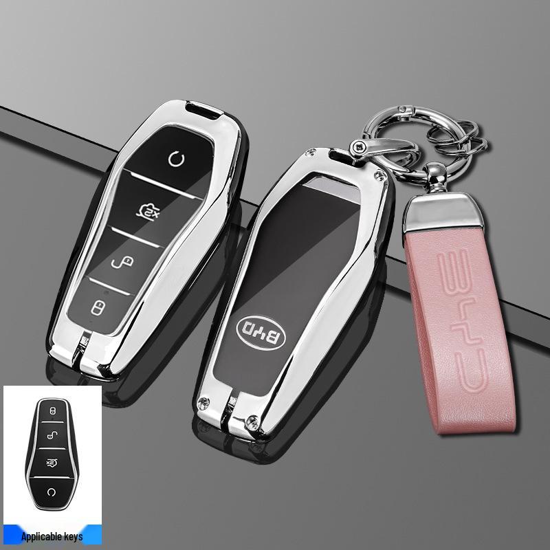 BYD 16-18rychlostní taška Rui Key: Kovové pouzdro Ochranný kryt pro Sirui, Tang, Song, G5, G6, E5 Staré modely