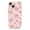 Phone Case For iPhone 17 Cases iPhone Air 16 15 12 13 14 Pro Max 7 8 Plus 16Pro iPhone11 Soft Cover Cute Pink Heart Bow