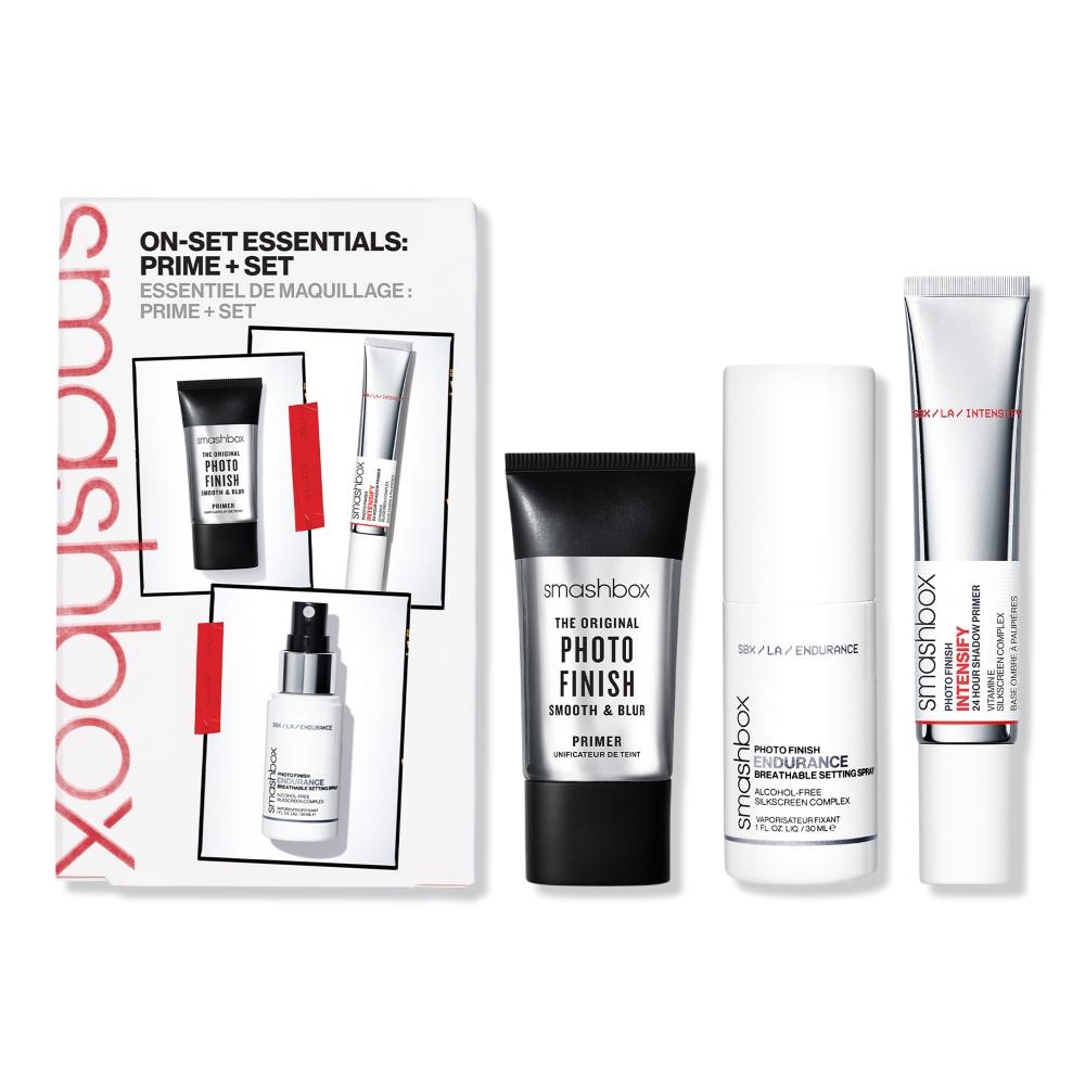 

Smashbox On Set Essentials Primer + Setting Spray Trio