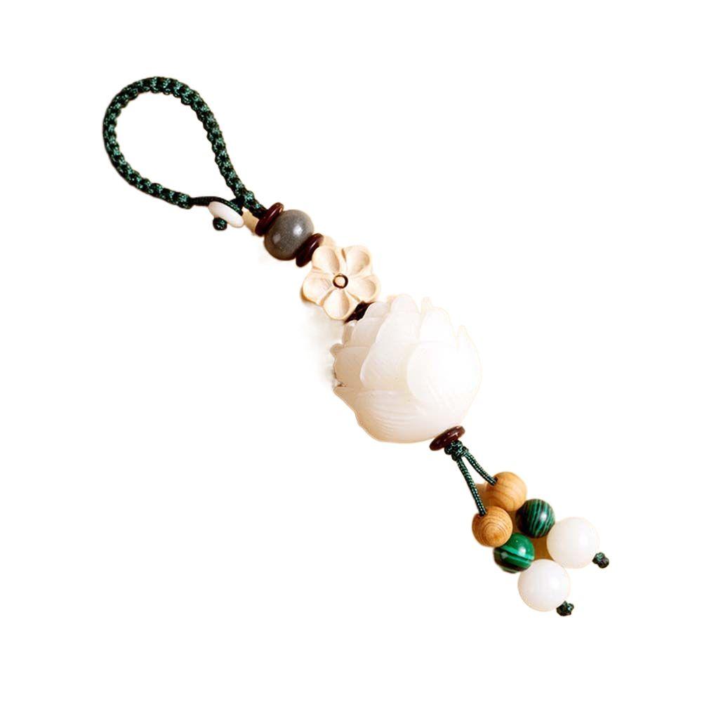 Hang Rope Anti-Lost Phone Strap Mobile Phone Lanyard Car Key Pendant Bodhi Lotus Keychain Key Chain