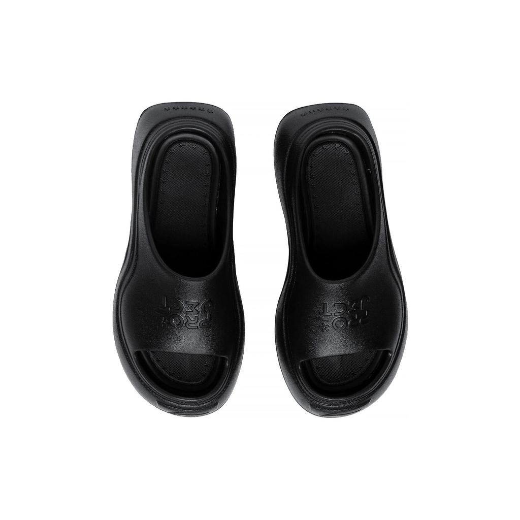 Li Ning Sports Trend Serie Projekt Slide Dicke Sohle Höhenerhöhend Weich Bequem Rutschfest Verschleißfest Sportliche Hausschuhe AGAU002-5